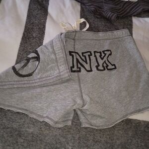 Y2K 90s Victoria Secret Short Shorts VS Booty M  Daisy Dukes Peace M Sweats 8